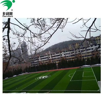 Сертификация ISO14001 40mm/50mm/60mm Искусственная трава для футбольного поля Лучший вариант